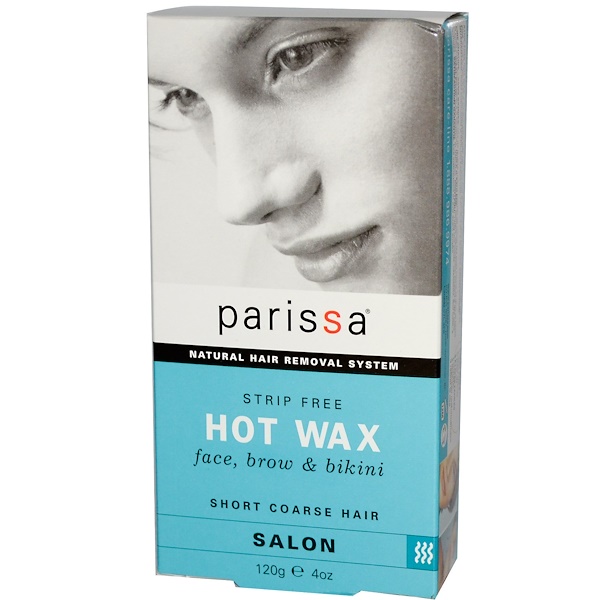 Parissa Natural Hair Removal System Hot Wax 4 Oz 120g Bath