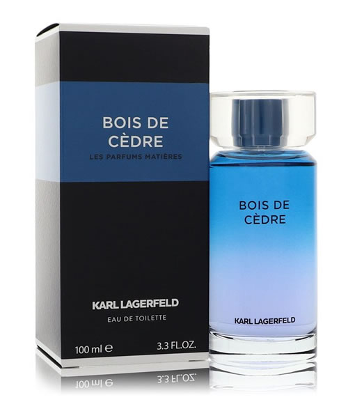 KARL LAGERFELD BOIS DE CEDRE LES PARFUMS MATIERES EDT FOR MEN ...