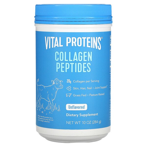 Vital Proteins, Collagen Peptides, Unflavored, 10 oz (284 g)Singapore