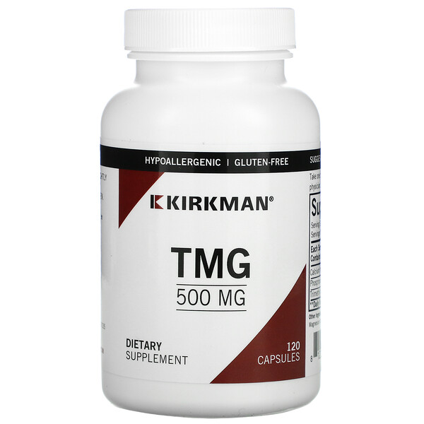 Kirkman Labs, TMG , 500 Mg, 120 CapsulesSingapore