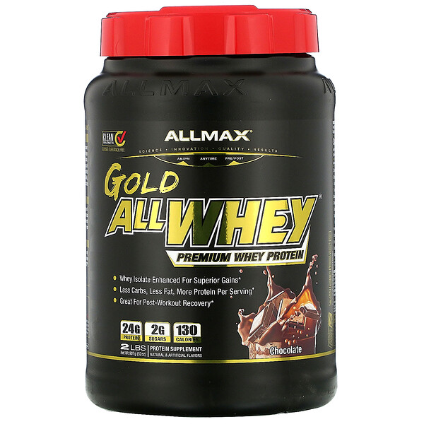 ALLMAX Nutrition AllWhey Gold 100 Whey Protein Premium Whey